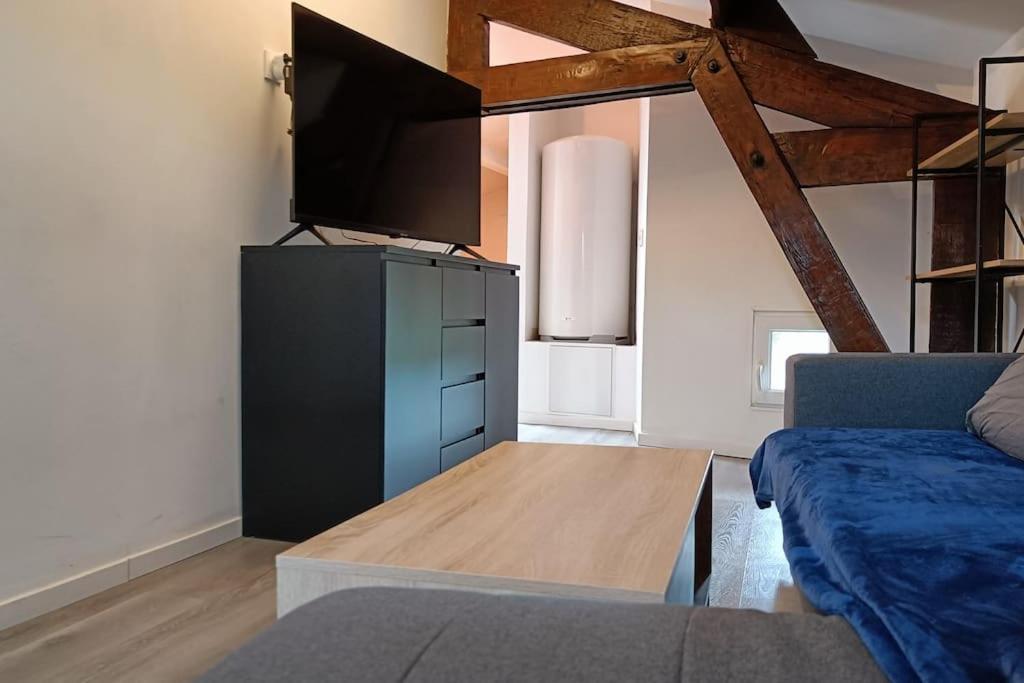 Détente - Appartement et poutres apparentes Béziers Exterior foto